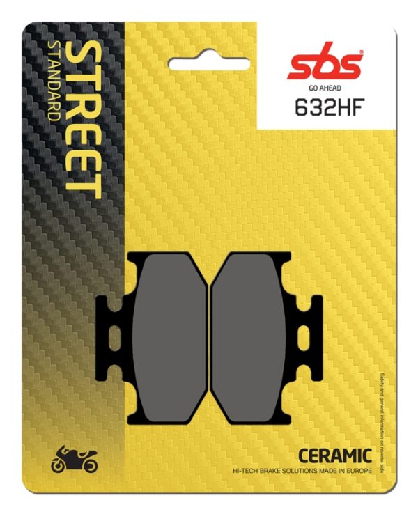 Pastilla de freno SBS P632-HF