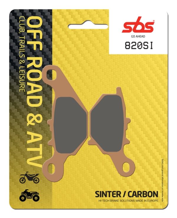 Pastilla de freno SBS P820-SI