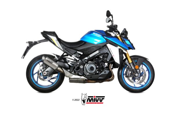 Escape Mivv Suzuki GSX-S 950 / 1000 2021-24 Slip-On GP Pro titanium