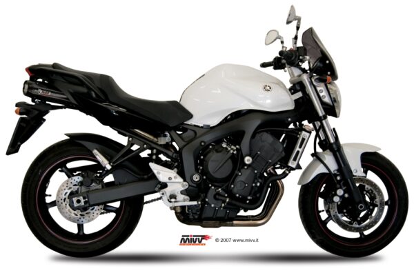 Escape Mivv 2 Slip-On Suono black con tapa carbono Yamaha FZ6 / FZ6 Fazer 2004-11