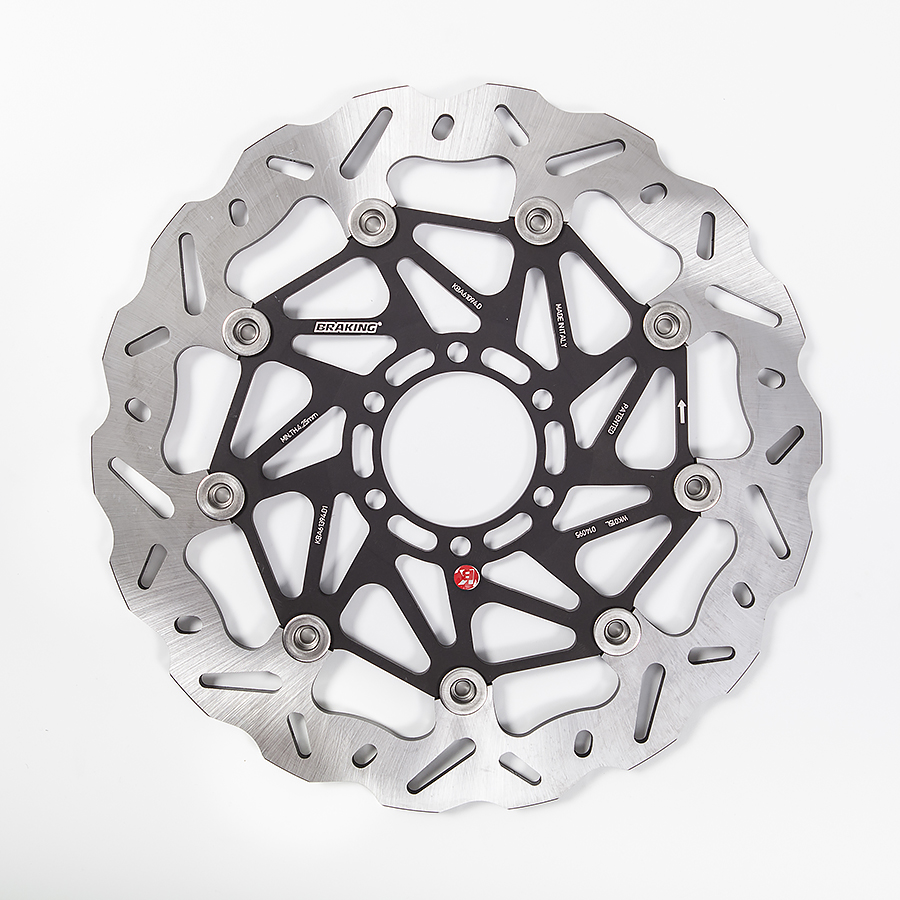 Braking Disco de Freno Delantero Izq. W-FLO SK2 Ø300/64 para APRILIA/DUCATI/INDIAN/M. GUZZI/YAMAHA