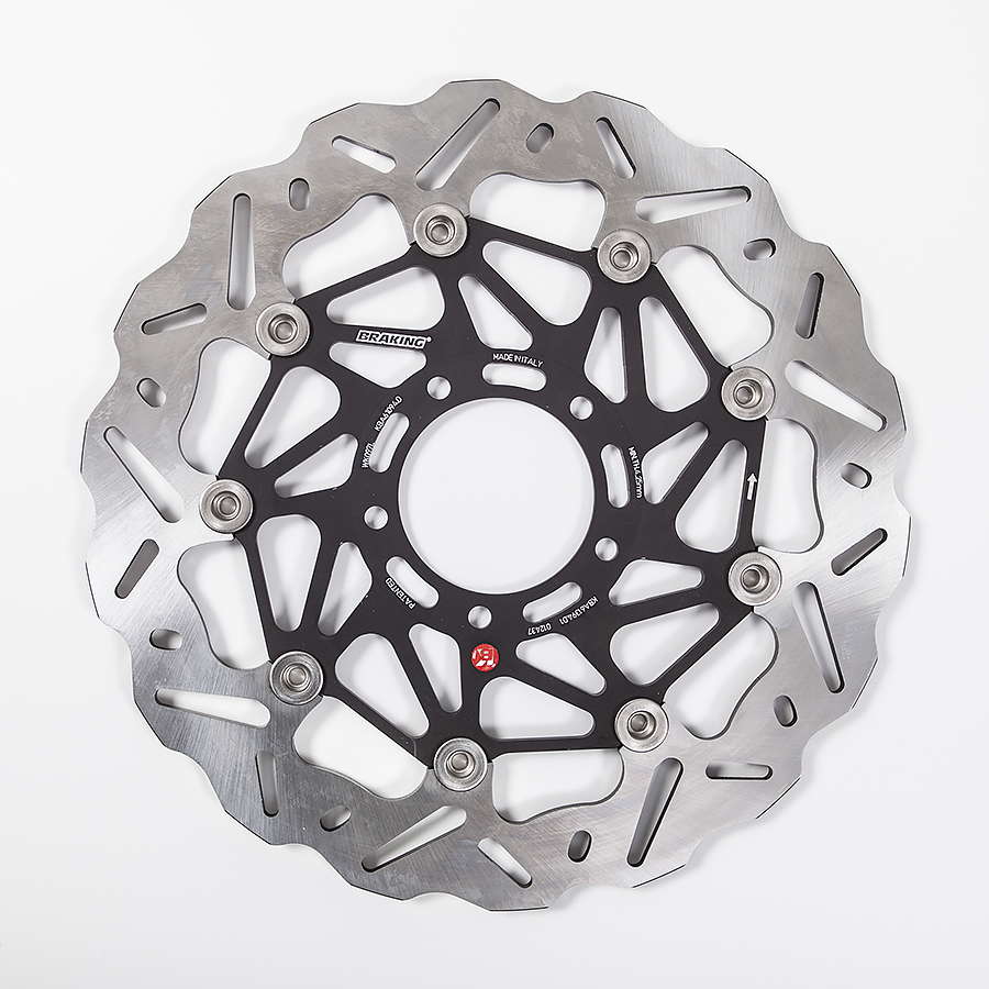 Braking Disco de Freno Delantero Izq. W-FLO SK2 Ø305/72 para DUCATI