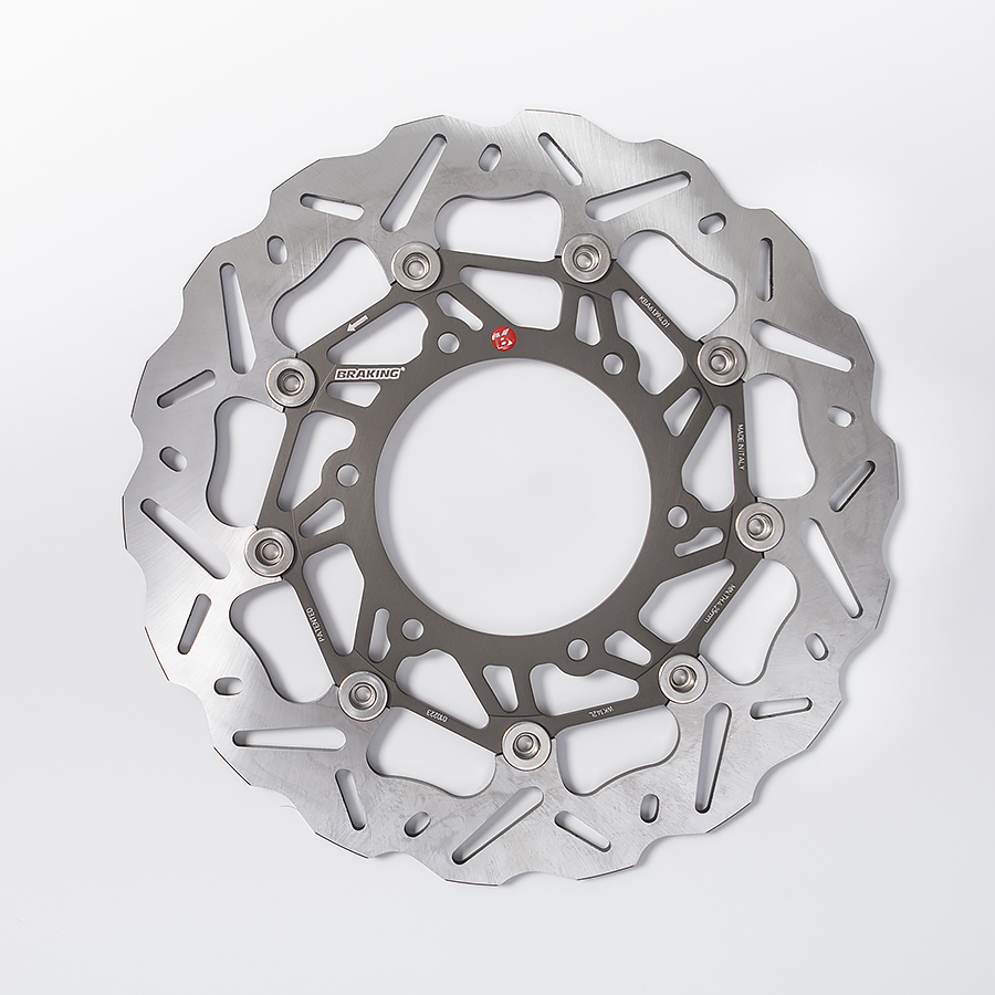 Braking Disco de Freno Delantero Izq. W-FLO SK2 Ø310/110 para SUZUKI