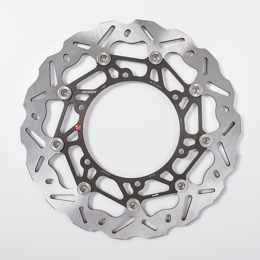 Braking Disco de Freno Delantero Izq. W-FLO SK2 Ø320/140 para APRILIA