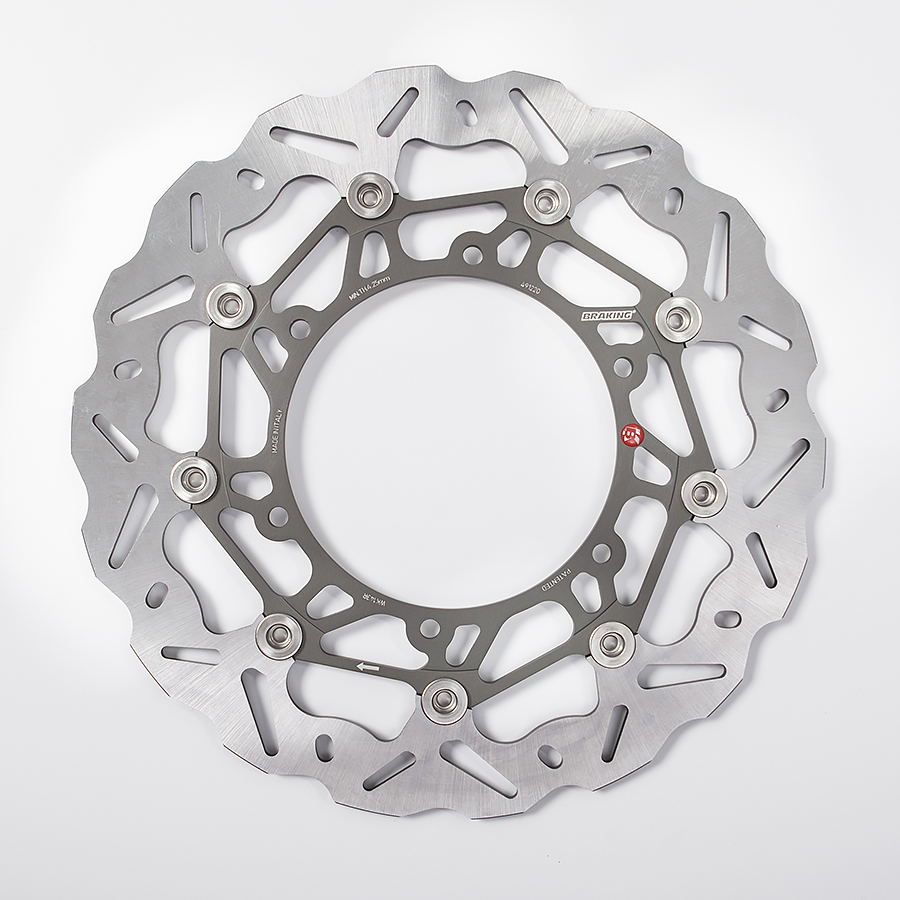 Braking Disco de Freno Delantero Der. W-FLO SK2 Ø320/140 para APRILIA