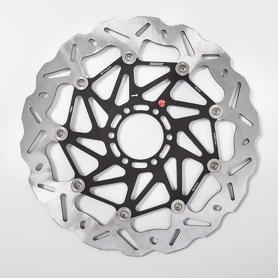 Braking Disco de Freno Delantero Der. W-FLO SK2 Ø330/64 para APRILIA