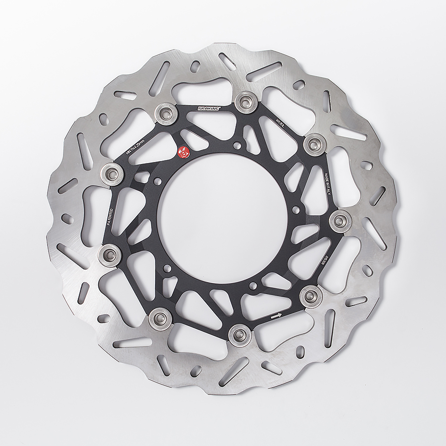 Braking Disco de Freno Delantero Izq. W-FLO SK2 Ø296/110 para HONDA