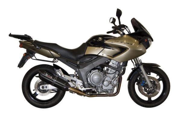 Escape Mivv 2 Slip-On Suono black con tapa carbono Yamaha TDM 900 2002-14