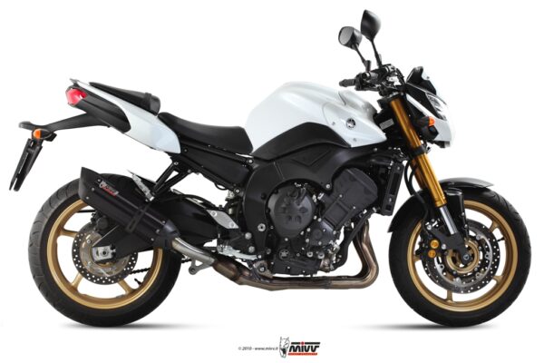 Escape Mivv Slip-On Suono black con tapa carbono Yamaha FZ8 / Fazer 8 2010-16