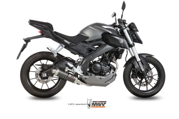 Escape Mivv Full system 1x1 GP carbon Yamaha MT-125 2015-19 / YZF R125 2014-18