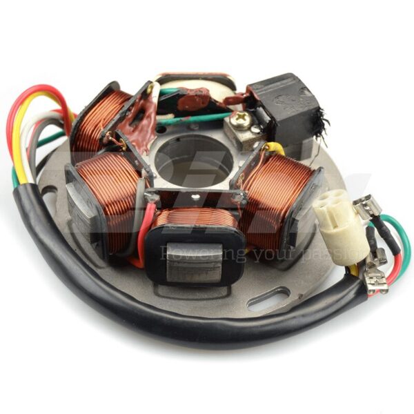 Stator Tecnium scooter chinas GY6 YY125T-39 700.16.34 11 bobinas 6 cables MT152-HD112