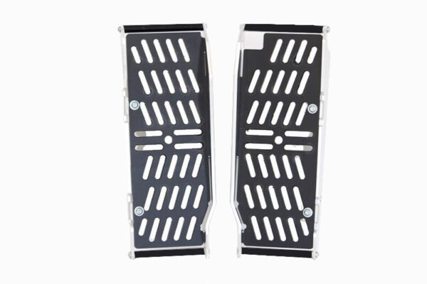 Protectores de radiador aluminio negro AXP - TM RACING