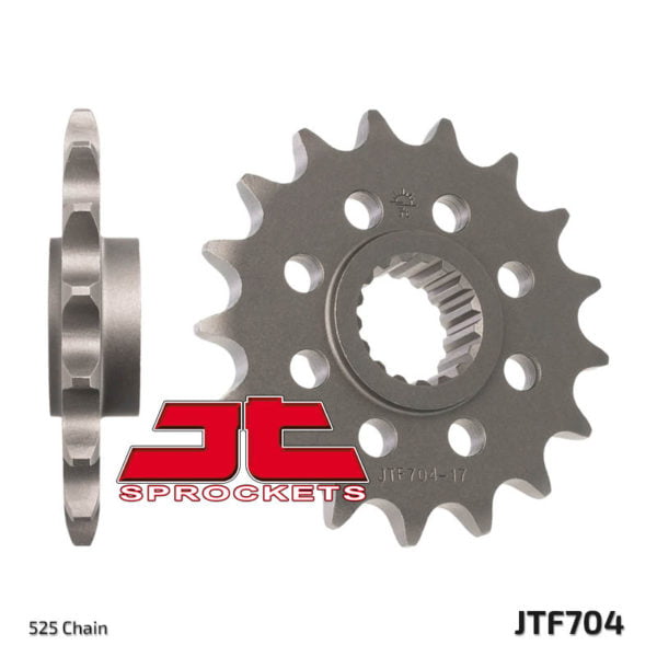 Piñón para moto Jt 704-16