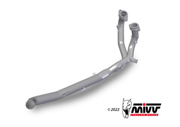 Escape Mivv Tubo no kat Honda CRF 1100 L Africa Twin 2020-24