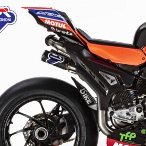 Termignoni Escape Completo Titanio Negro SBK + UpMap Titanio Ducati PANIGALE V4 2018-24